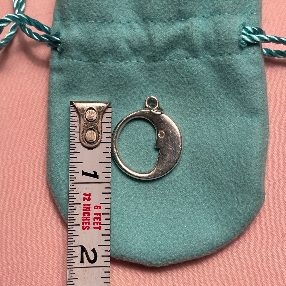 LARGE TIFFANY & CO. SILVER MOON CHARM